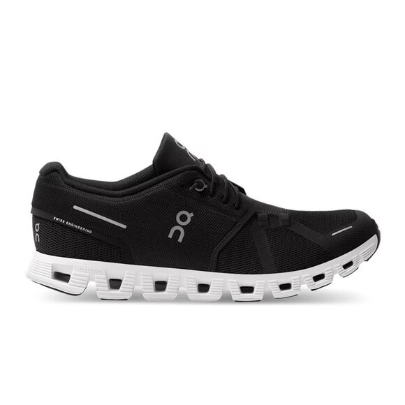 On CloudCloud 5 - Color: Black / White - Size: 9.5
